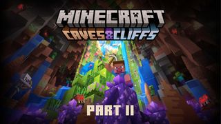 Minecraft mağaraları və Cliffs hissə 2-ci il yeniləmə əsas sənət əsərləri