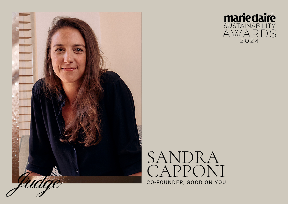 Marie Claire Sustainability Awards judges 2024 - Sandra Capponi