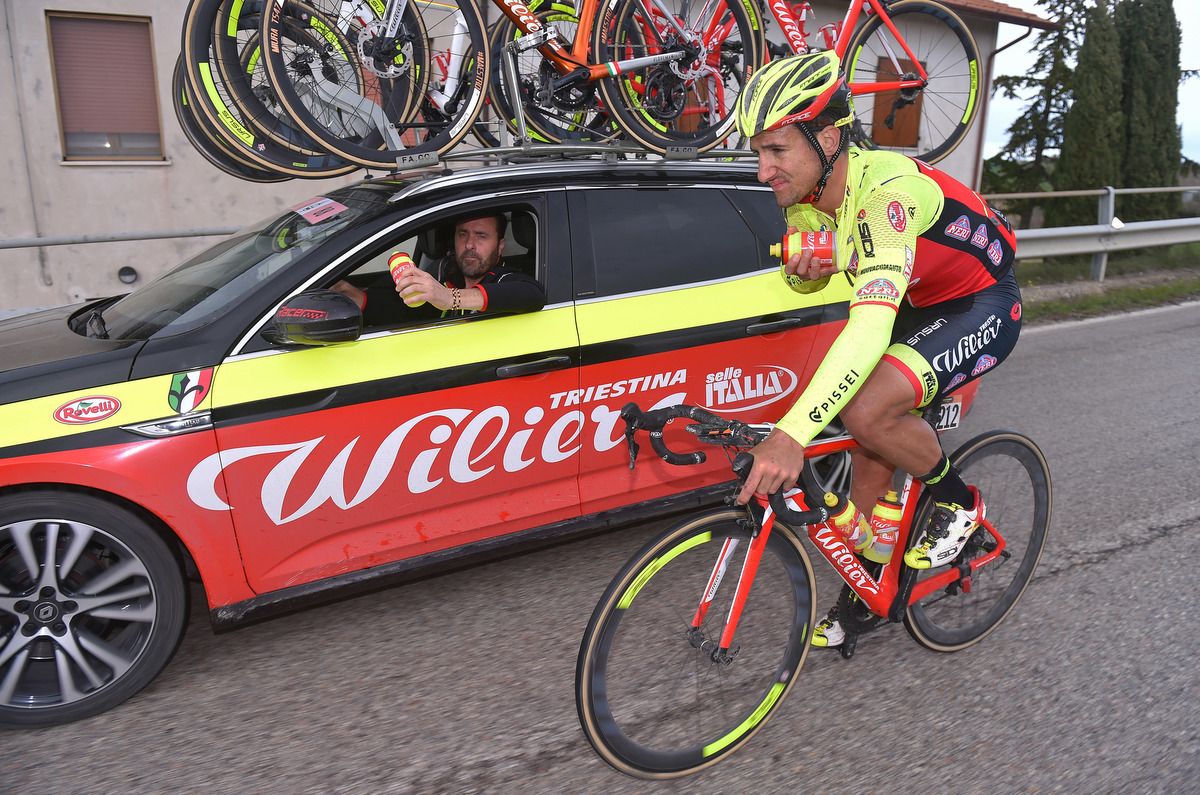Liam Bertazzo (Wilier Triestina-Selle Italia) sits in last place overall