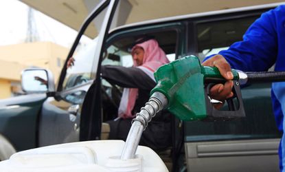 Gas station, Saudi Arabia