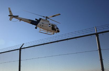 Mexican military chopper crosses border, fires on U.S. border patrol
