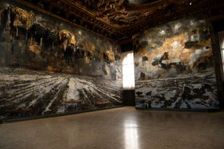 Art by Anselm Kiefer, Palazzo Ducale venice biennale 2022