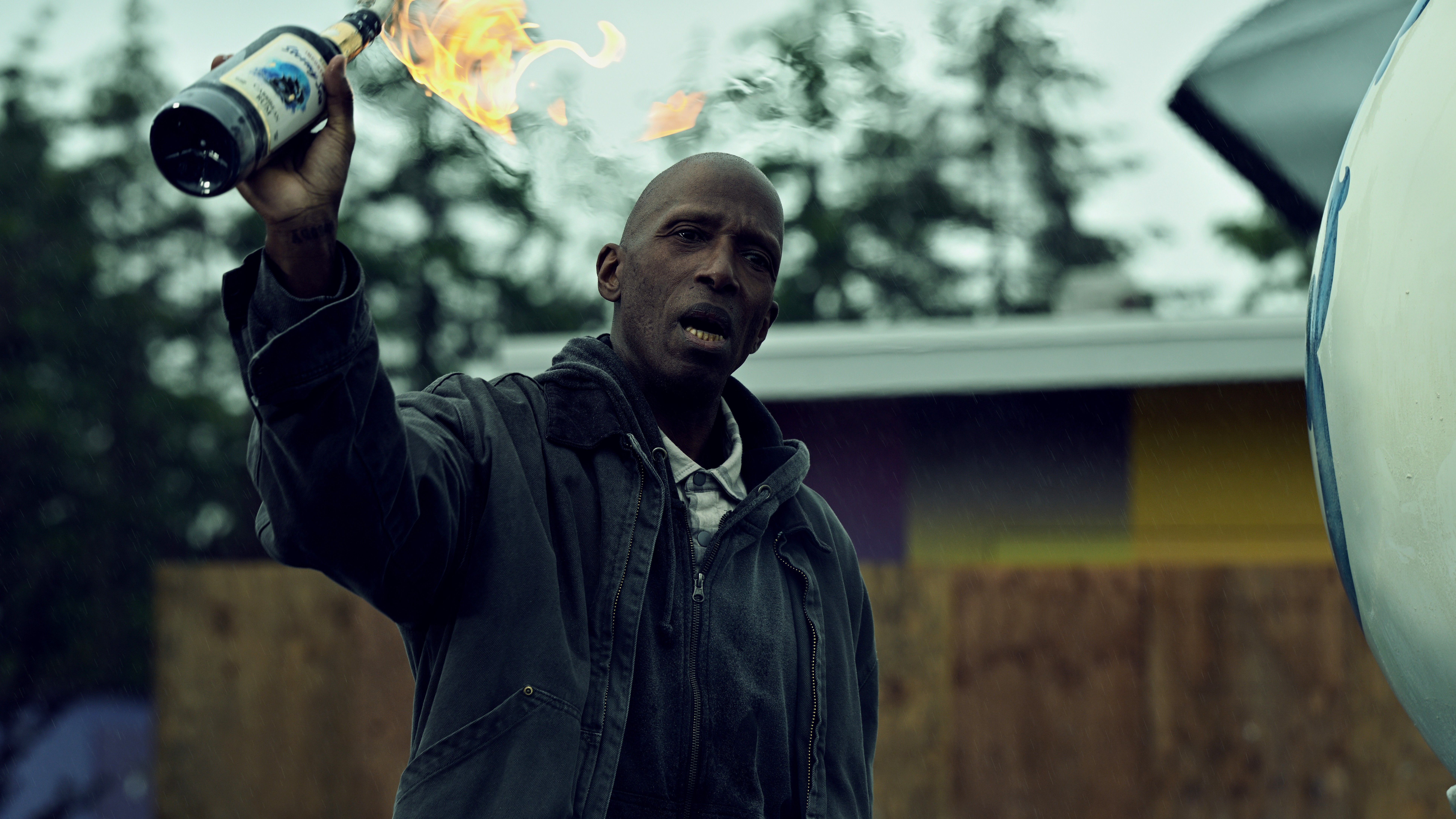 Ntare Guma Mbaho Mwine in "Smoke," now streaming on Apple TV Plus.