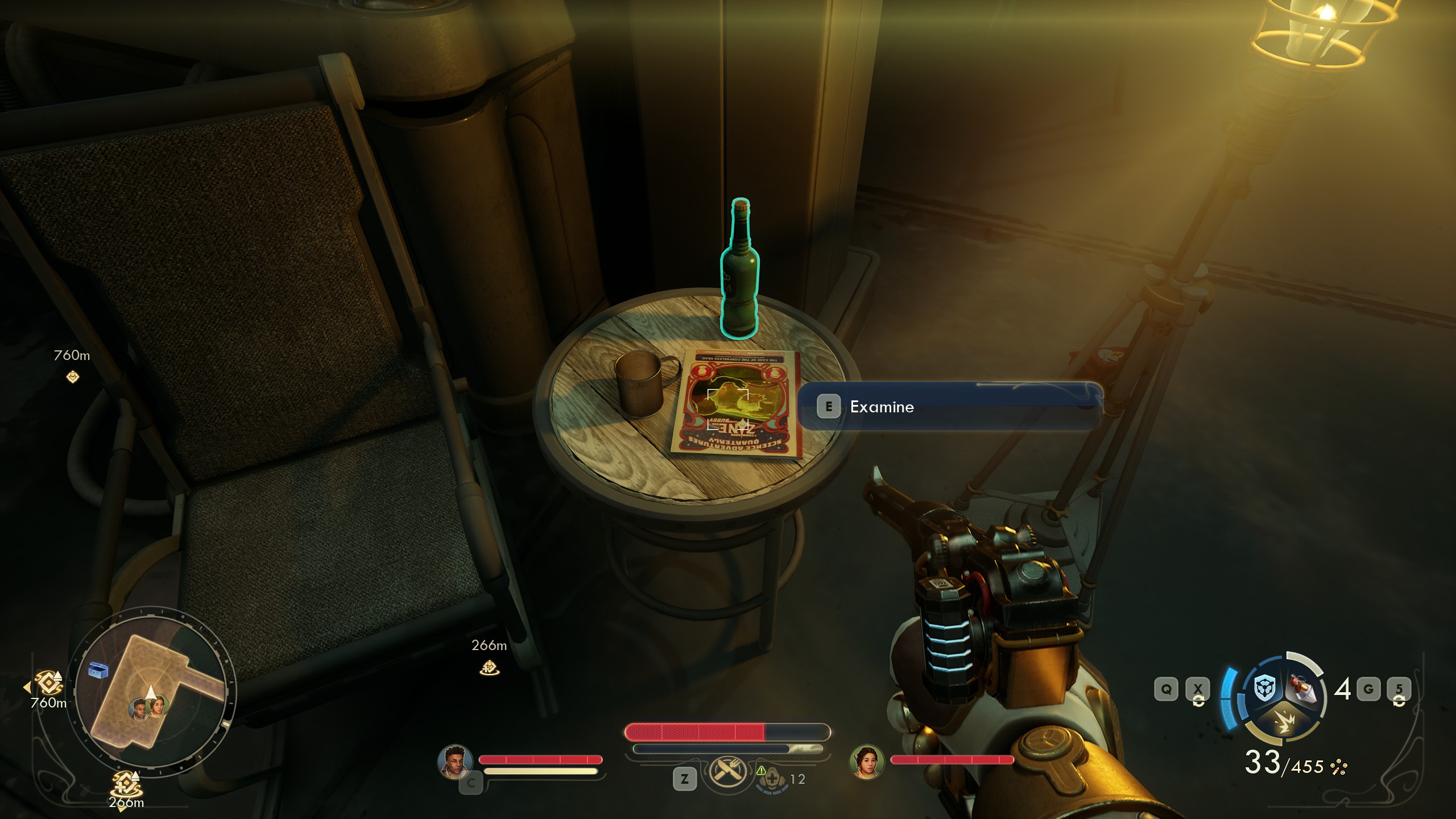 Outer Worlds 2 mag location on table
