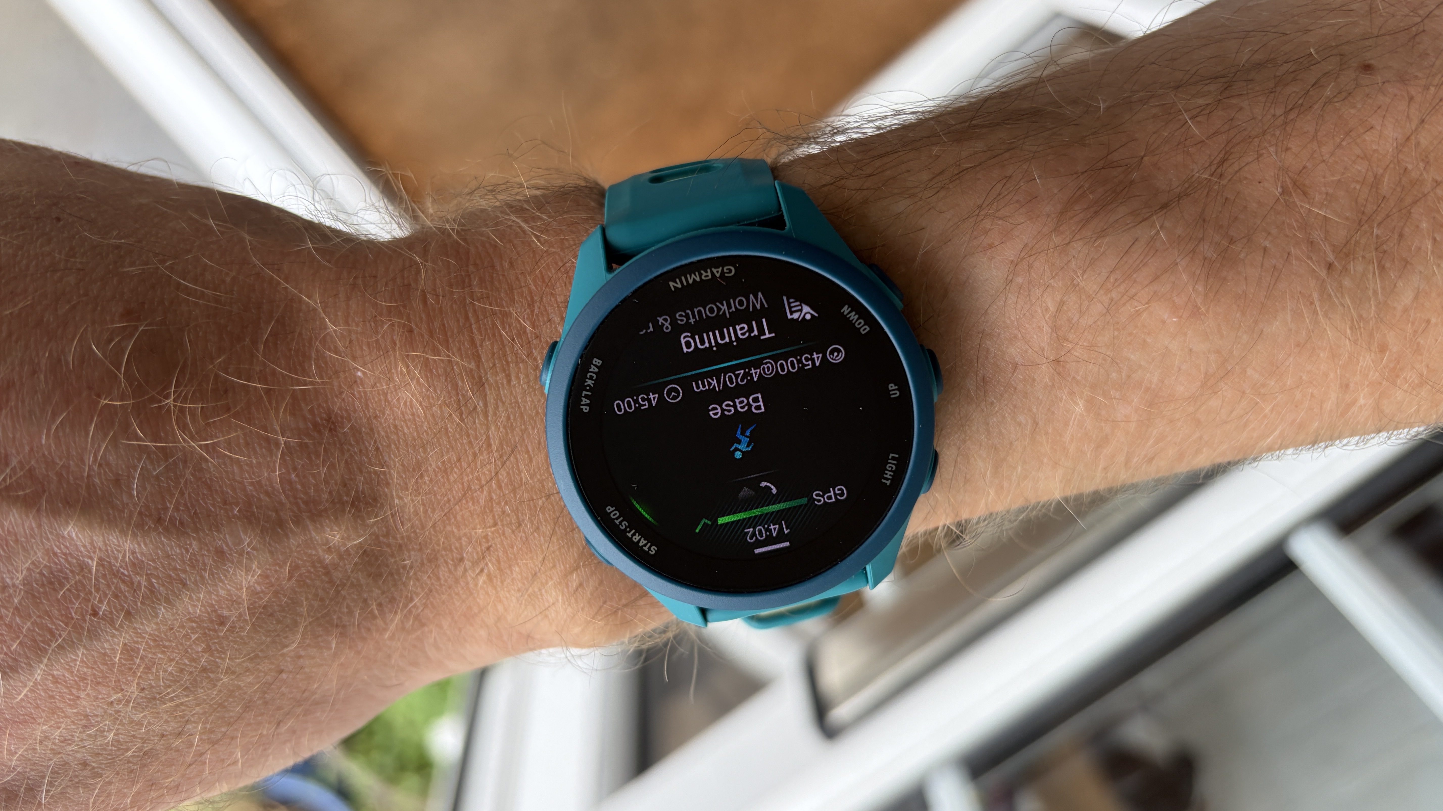 Garmin Quick Workout Feature