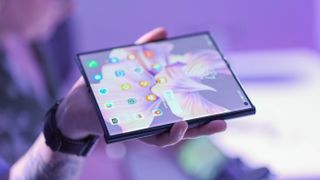 Image of the Huawei Mate X2 foldable smartphone