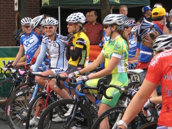 Sydney Brown waiting for call-ups next to Kristen Armstrong