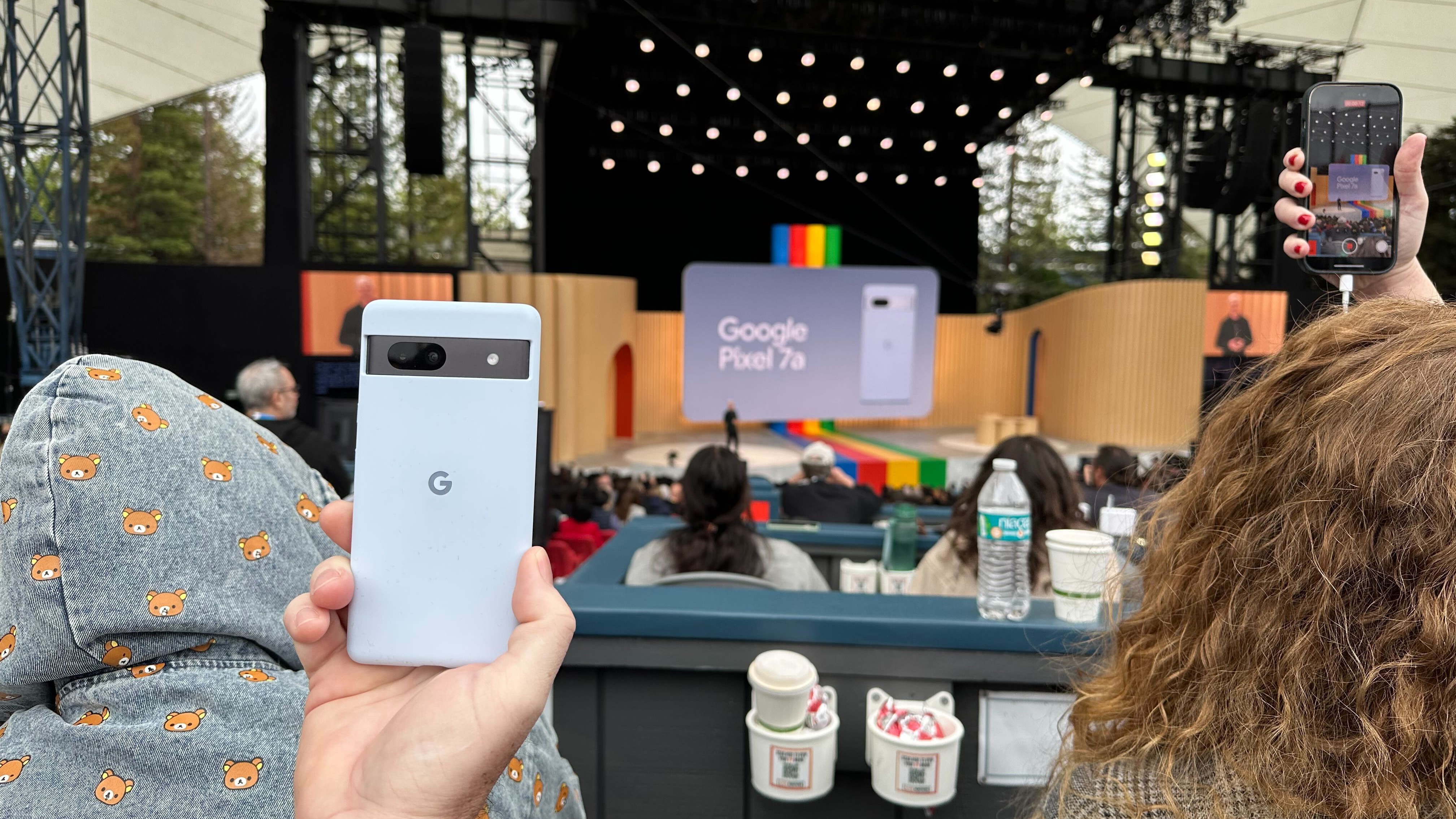 Google Pixel 7a at Google IO 2023