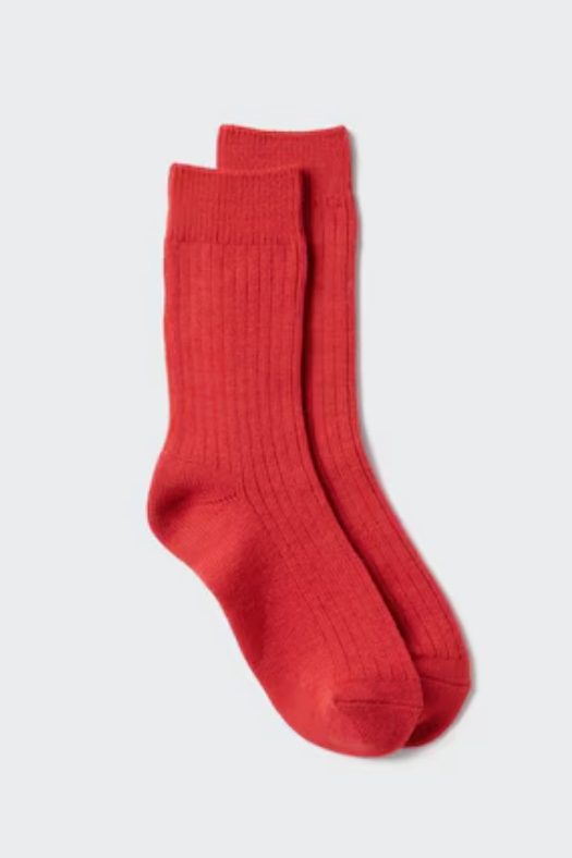 Uniqlo, Heattech Socks (ribbed)