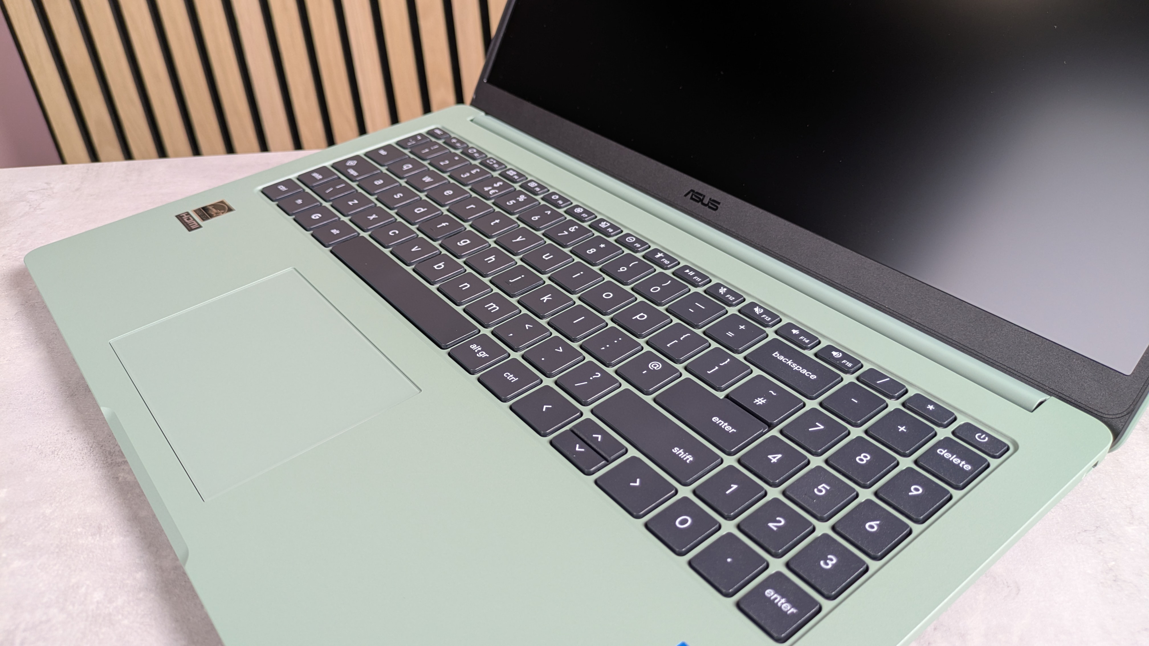 ASUS Chromebook CX15 on desk