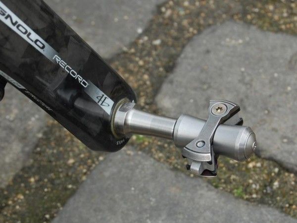 BMC were among several teams that were using Speedplay's special pared-down pedals.