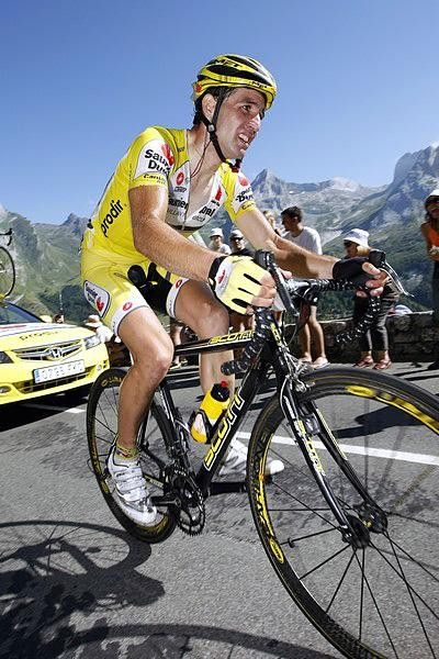 David De La Fuente (Saunier Duval-Prodir) is a man for the mountains, but is not in the run for the polka dot this year.