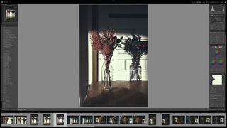 Colour grade the image in Lightroom