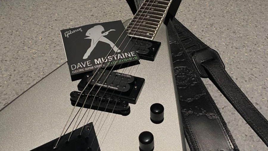 Dave Mustaine strings and strap