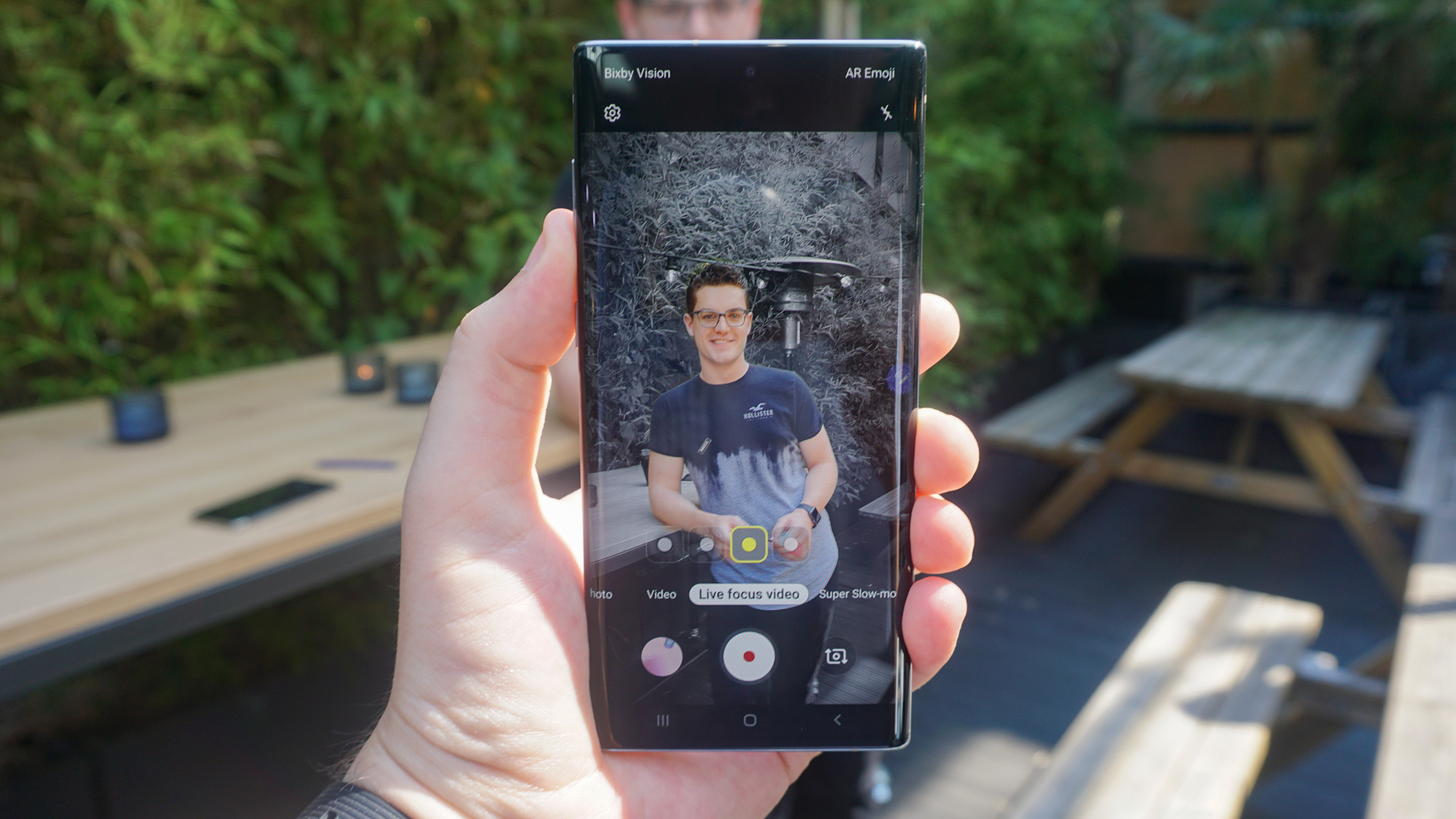 Live Focus Video met de Samsung Galaxy Note 10