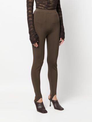 Nanushka, Stirrup-Cuffs High-Waisted Leggings