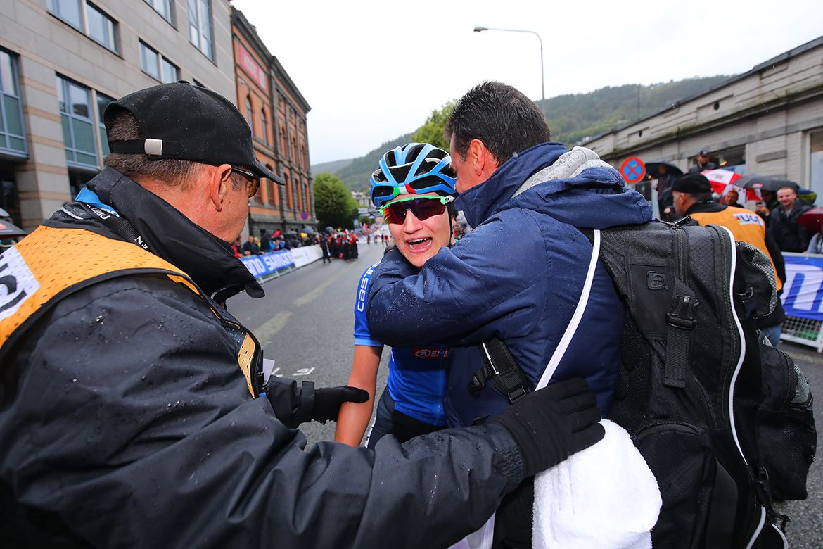 Elation for the Italian team