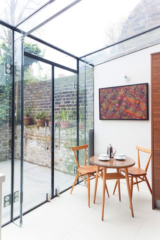 Single storey rear extension ideas: grade II listed house extension by APD interiors
