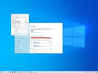 Delete previous installation files of Windows 10