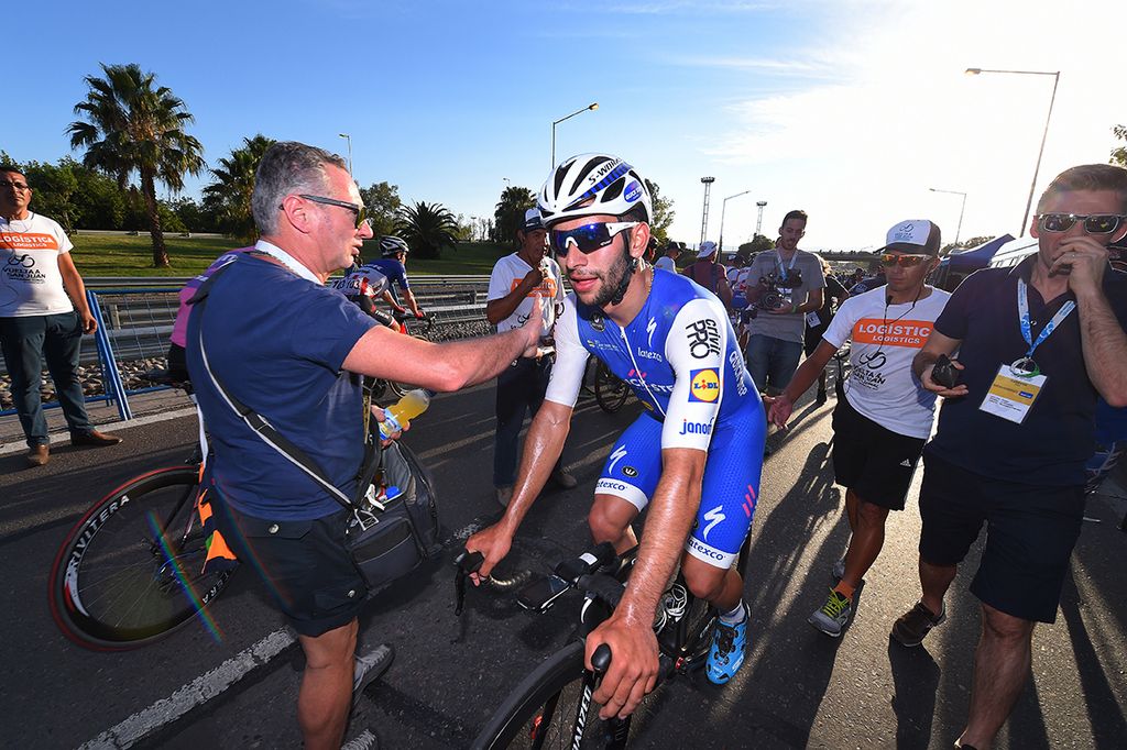 Fernando Gaviria (Quick-Step Floors) after his win