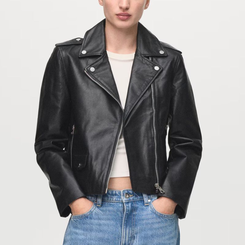 Leather Biker Jacket