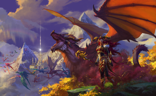 Image for World of Warcraft: Dragonflight will add playable and rideable dragons