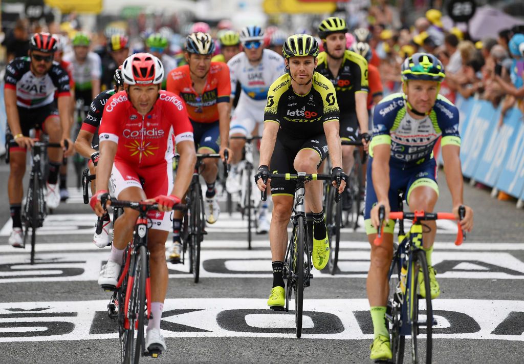 The gruppetto finishes