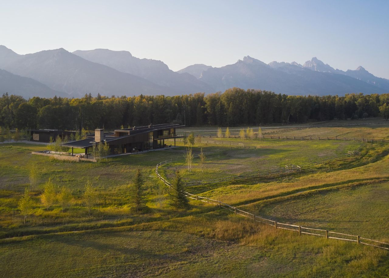 wyoming ranch Black Fox Ranch, CLB Architects