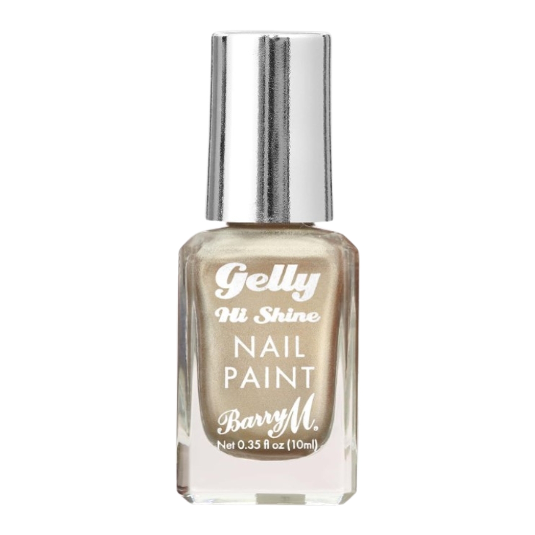 Barry M Gelly Hi Shine Nail Paint in Shade Dandelion