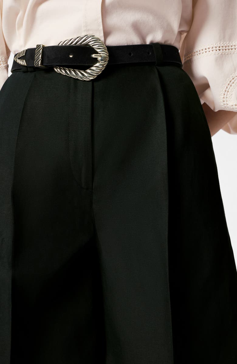 Cotton Blend Bermuda Shorts