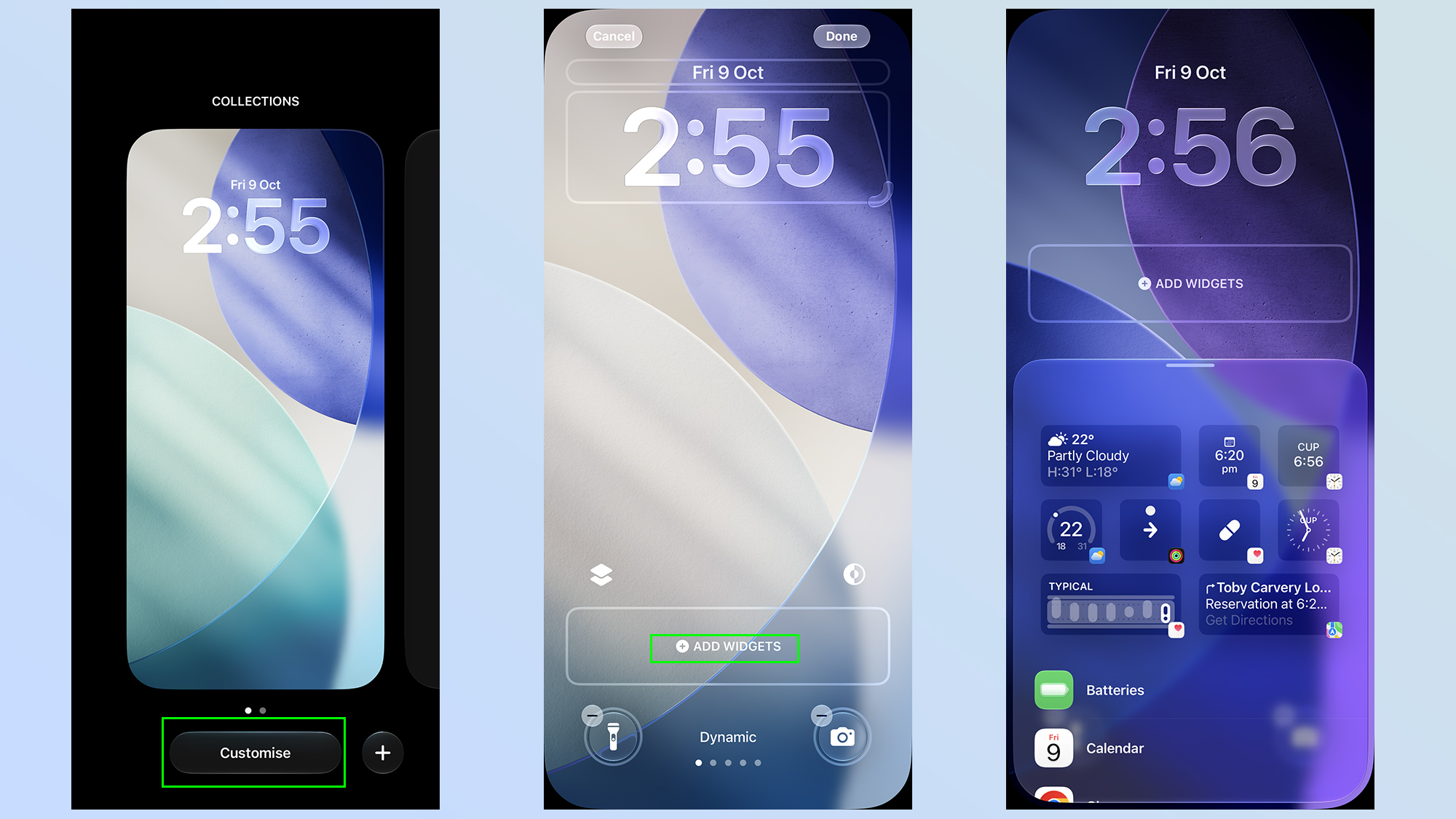ios 27 vs android 17 lock screen widgets