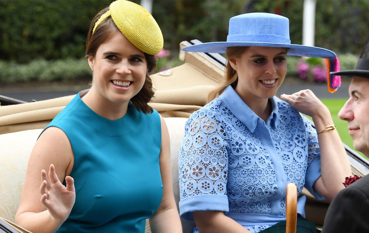 Princesses Beatrice and Eugenie