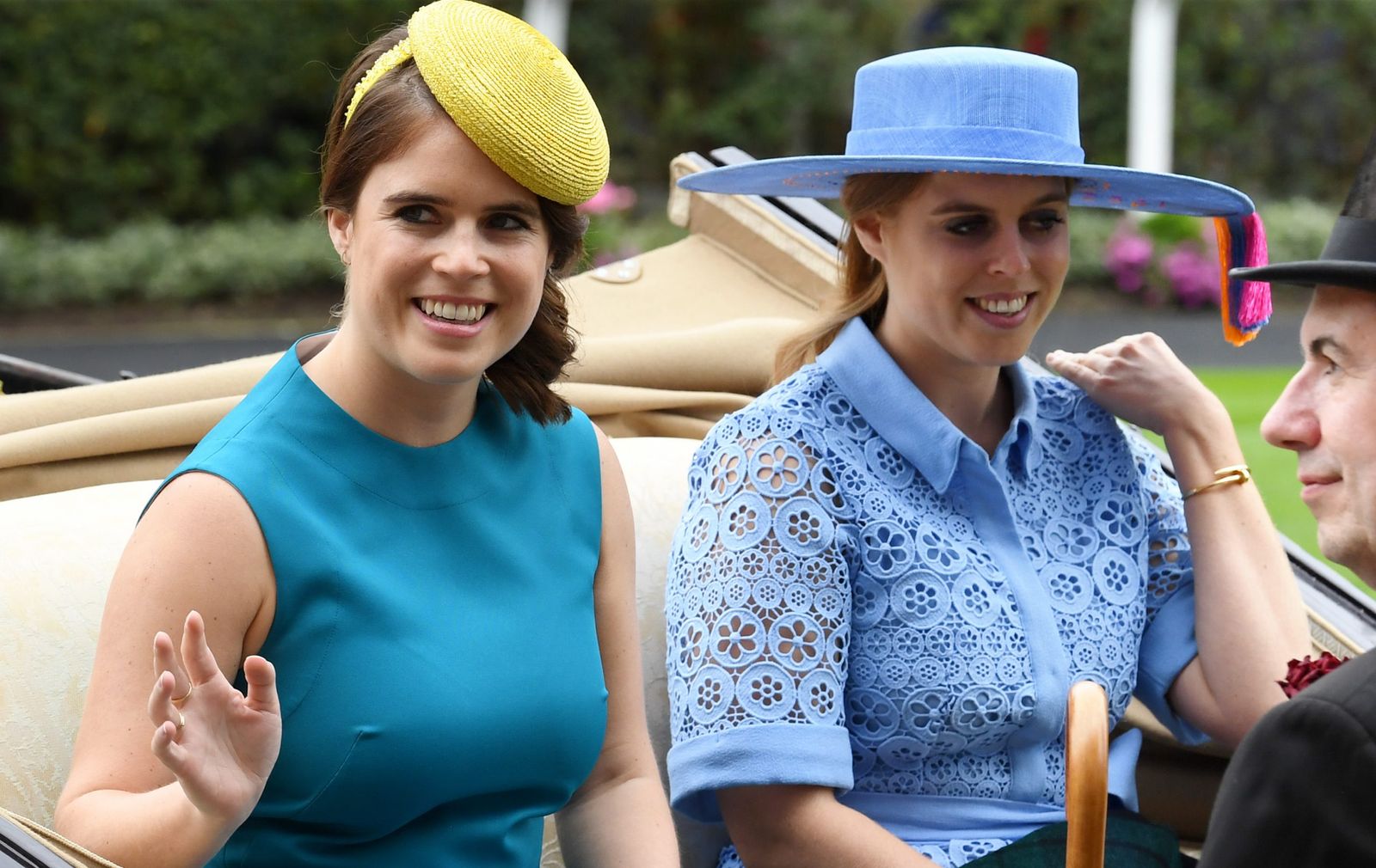 Princesses Beatrice and Eugenie.