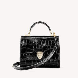 Kate Middleton's black Aspinal of London handbag