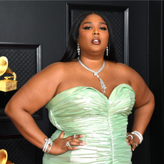 Lizzo at the Grammys 2021