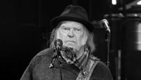 Neil Young onstage