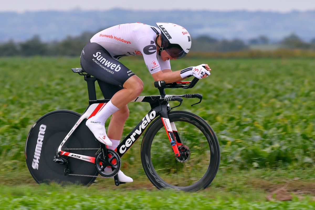 Søren Kragh Andersen smashes fast and furious stage four time trial at ...