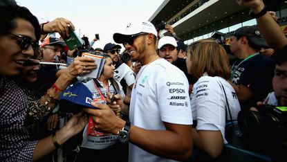 Lewis Hamilton Mercedes F1 Mexico GP