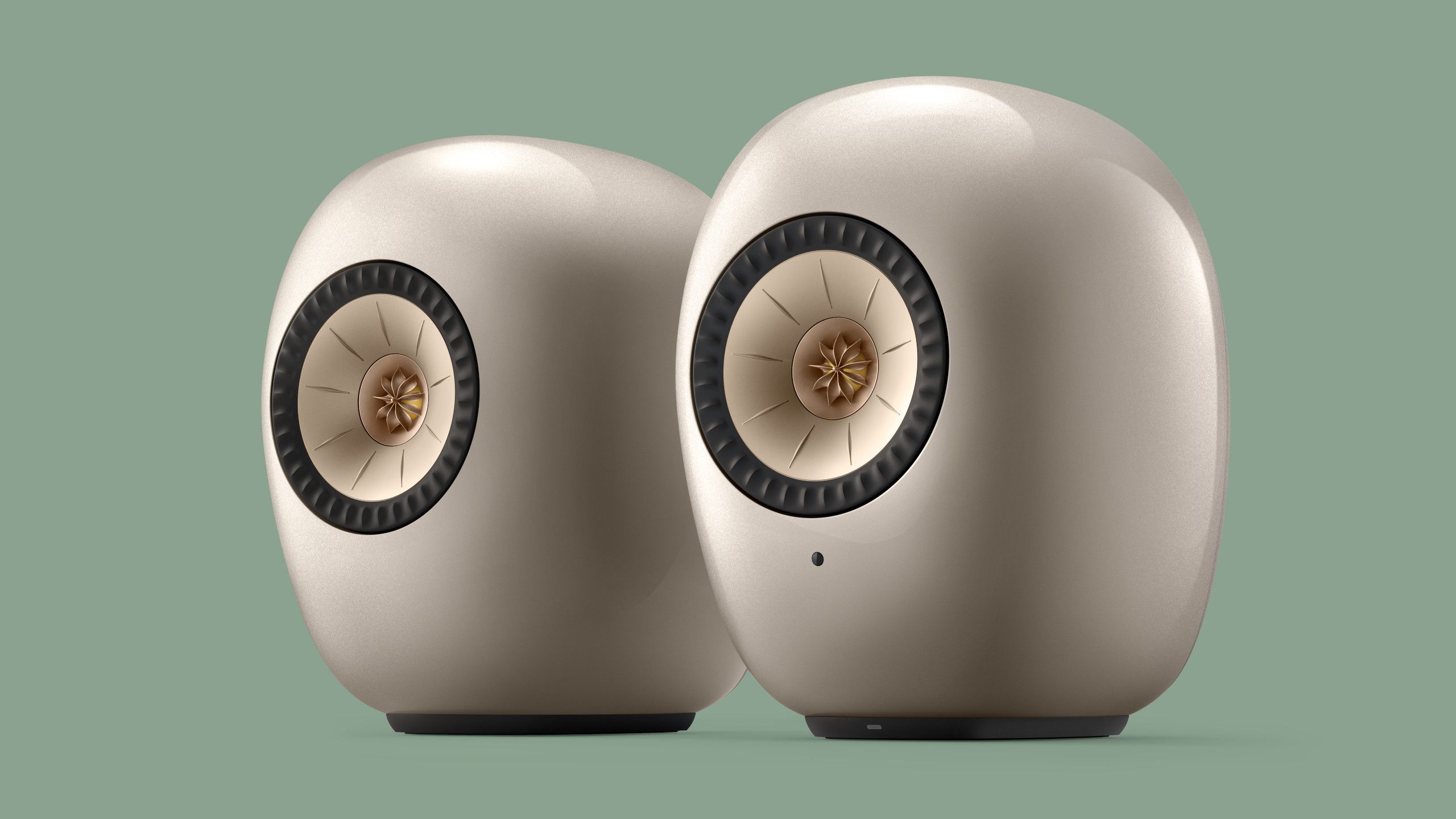 Photo: wallpaper.com KEF LS LUXE wireless speakers