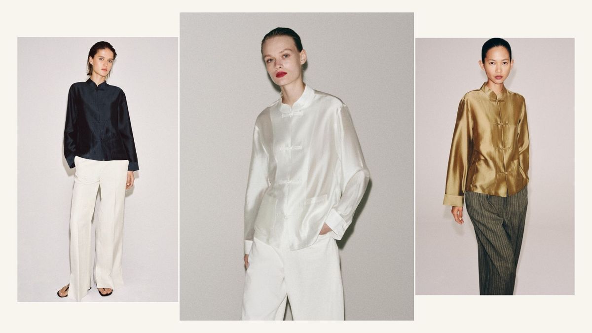 The Chicest Women I Know Own Zara's Rich-Looking, Minimalist Blouse—Now, It's Back in Stock