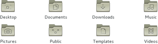 Fedora 16 Default Folder Icons