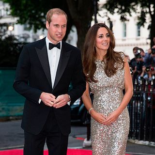 kate middleton and prince william at the tusk trust dinner in london