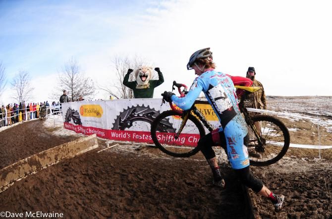 Andrew Dillman (Bob's Red Mill) on lap one