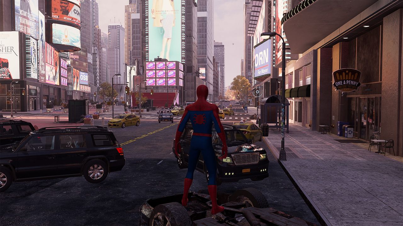 Spider-Man Remastered settings quality comparison