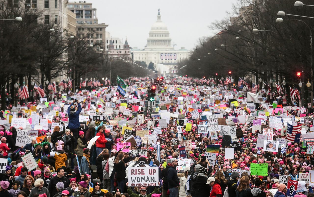 The Women&amp;#039;s March on Washington.