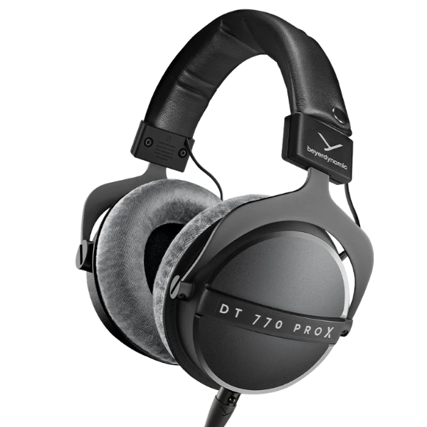 A pair of Beyerdynamic DT 770 Pro X studio headphones