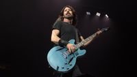Dave Grohl of Foo Fighters performs in concert at Madison Square Garden on July 16, 2018 in New York City