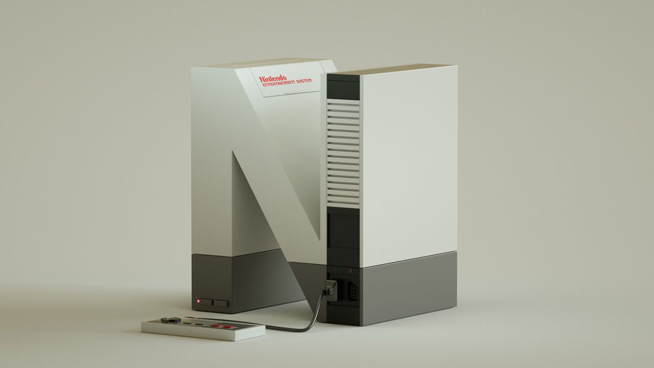 Not sure where we insert game cards, but this classic Nintendo Entertainment System letter is a lot of fun