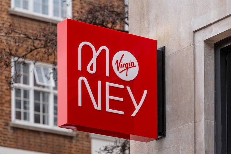 Virgin Money stacked wordmark