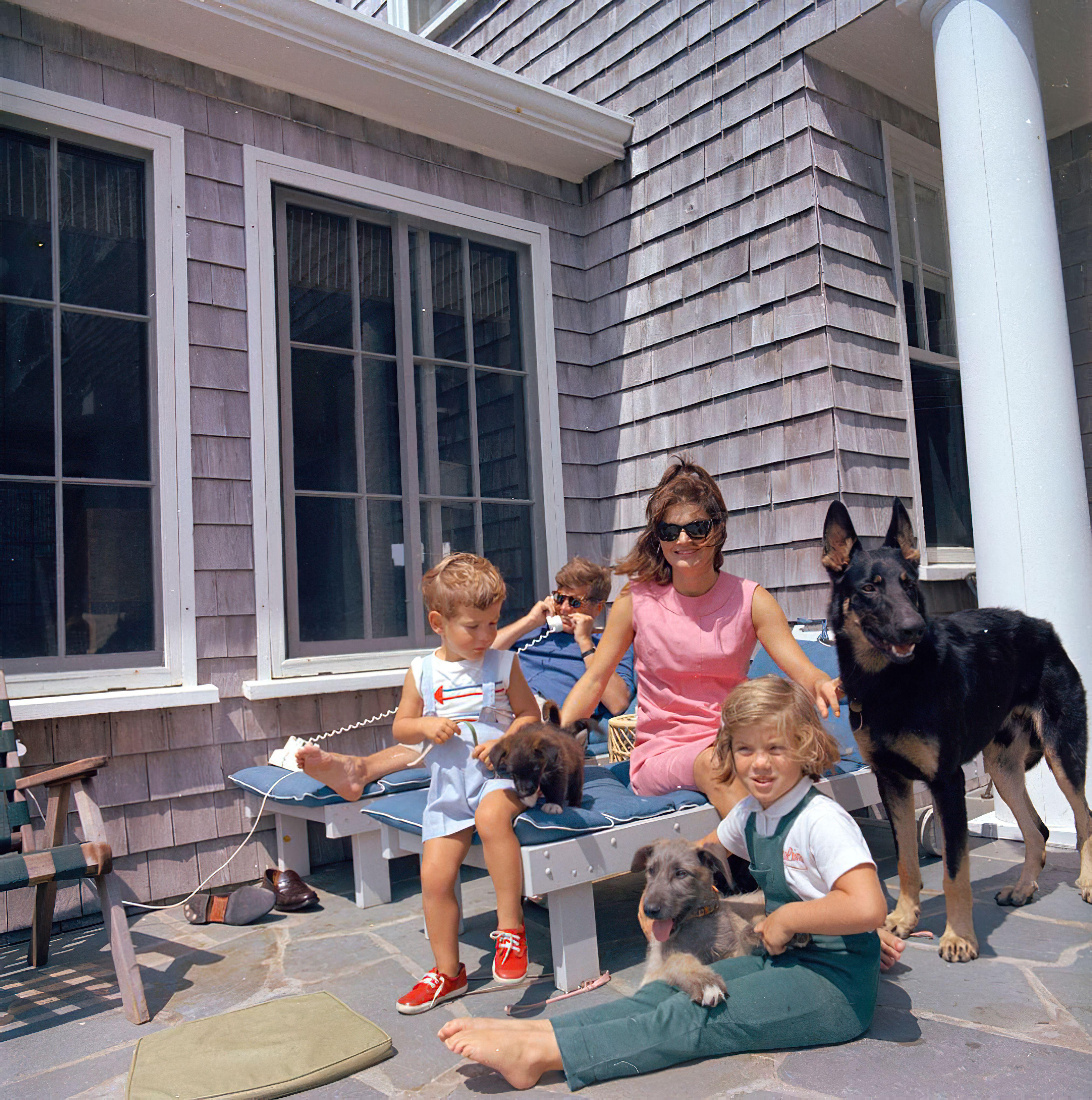 Jackie O and dogs